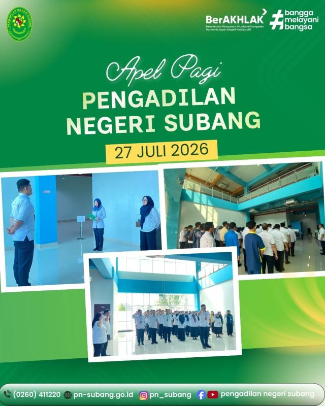 Apel Pagi